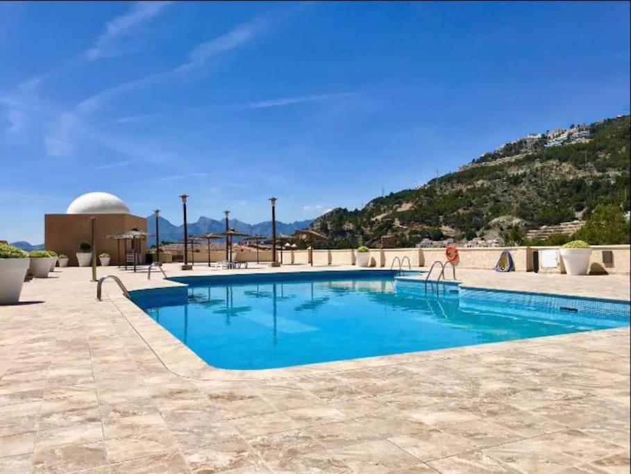 Pueblo Mascarat Con Vista Al Mar Appartement Altea la Vieja Buitenkant foto