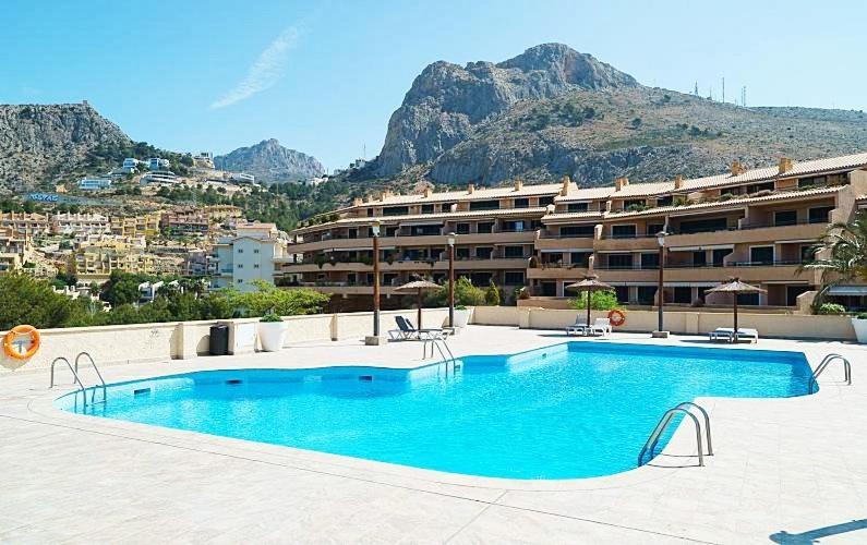 Pueblo Mascarat Con Vista Al Mar Appartement Altea la Vieja Buitenkant foto