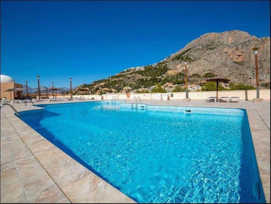 Pueblo Mascarat Con Vista Al Mar Appartement Altea la Vieja Buitenkant foto